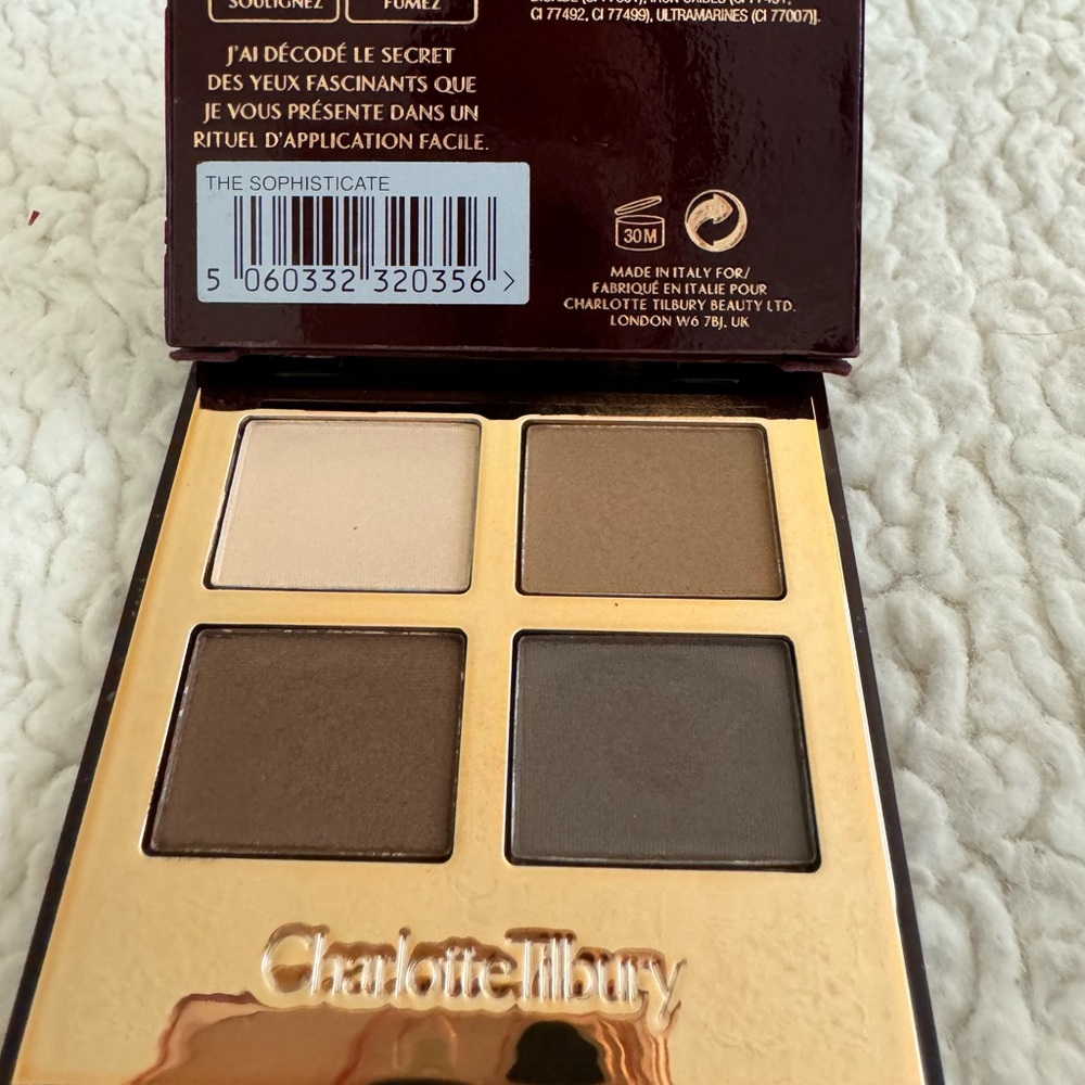 Charlotte Tilbury, the sophisticate palette